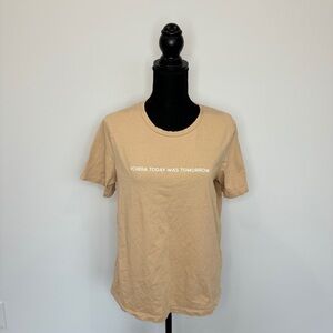 Zollo Vchera Today was Yesterday Beige Tee (L)